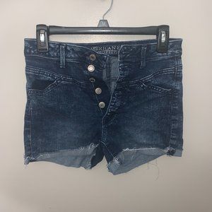 American Eagle Hi-Rise Super Stretch Jean Shorts